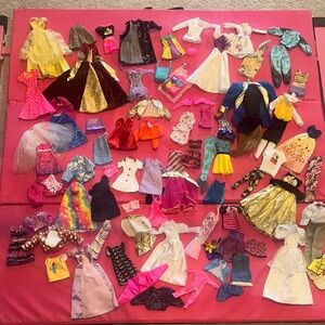 Very Big Barbie Doll Clothing Lot